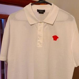 Versace Medusa head polo